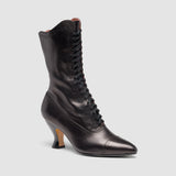 Edith Edwardian Boots (Black)
