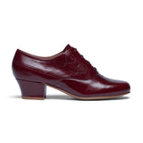 Gretel Vintage Oxfords Wide (Burgundy)