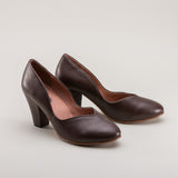 Marilyn Vintage Pumps Wide (Brown)