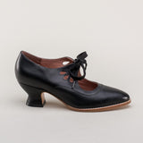 Gibson Edwardian Leather Shoes (Black)