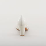 DEADSTOCK Marilyn 1940s Pumps (Ivory)