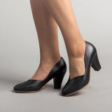 Marilyn 1940s Pumps (Black)