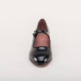 Millie 1920s Mary Jane Shoes (Black)