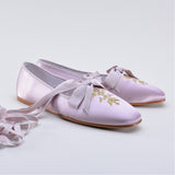 Penelope Regency Slippers (Light Purple)